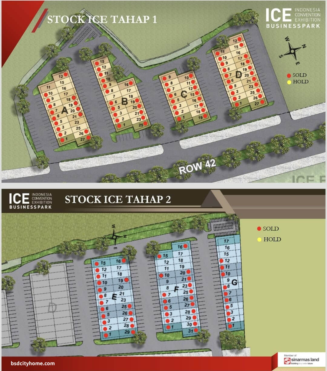 Stok Unit Ruko ICE Business Park