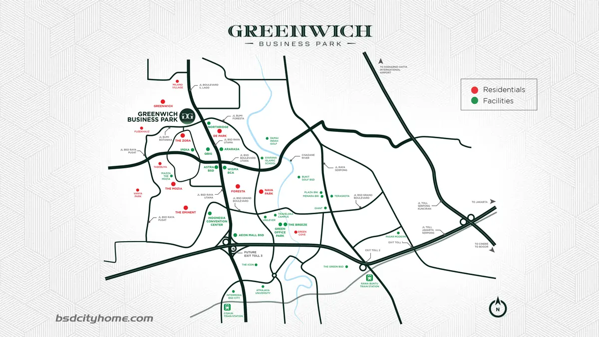 Perumahan Sekitar Greenwich Business Park