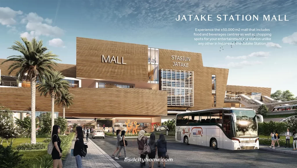 Mall Hiera BSD & Stasiun Jatake