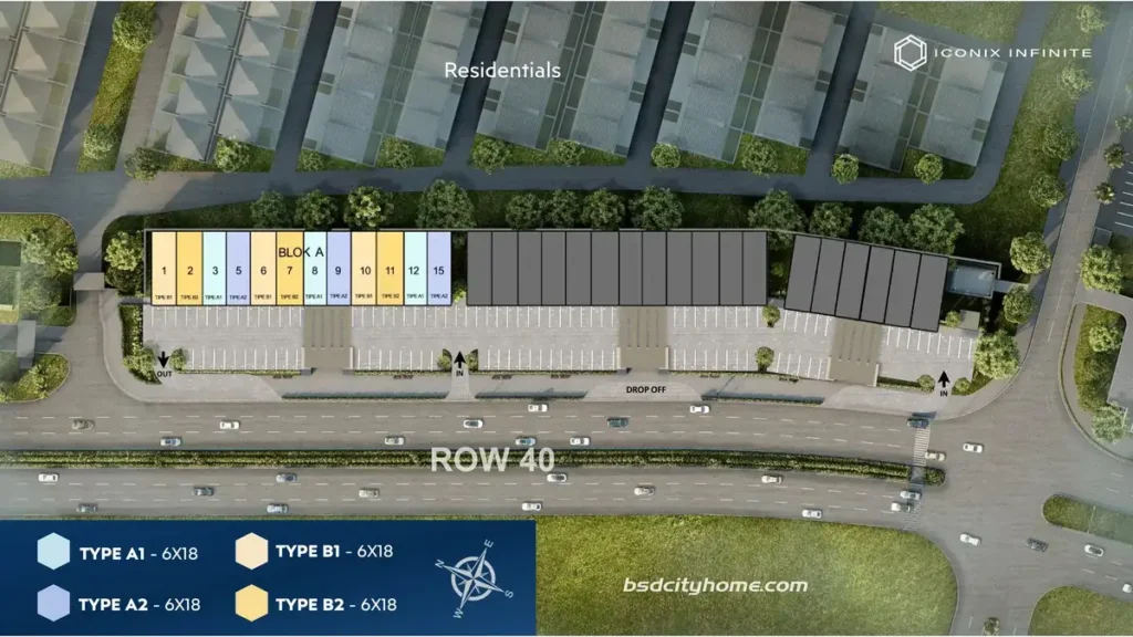 Iconix Infinite Studio Loft BSD Siteplan