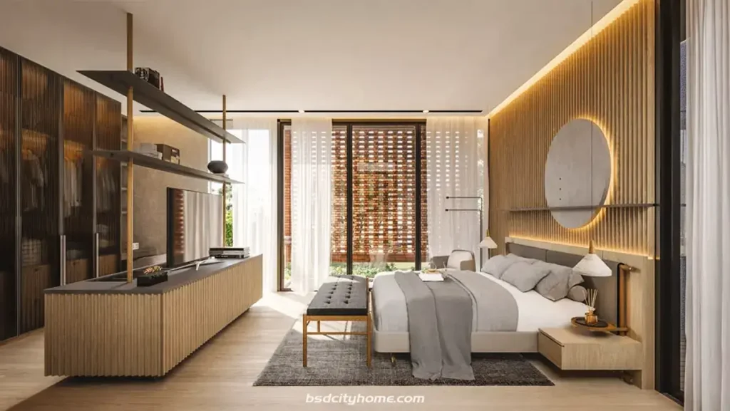 Desain Master Bedroom Rumah Damara VIllage Tipe 10x15