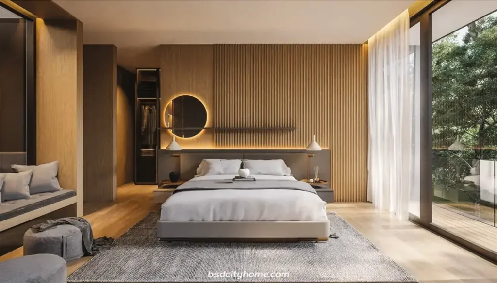 Desain Master Bedroom Rumah Damara VIllage Tipe 20x15