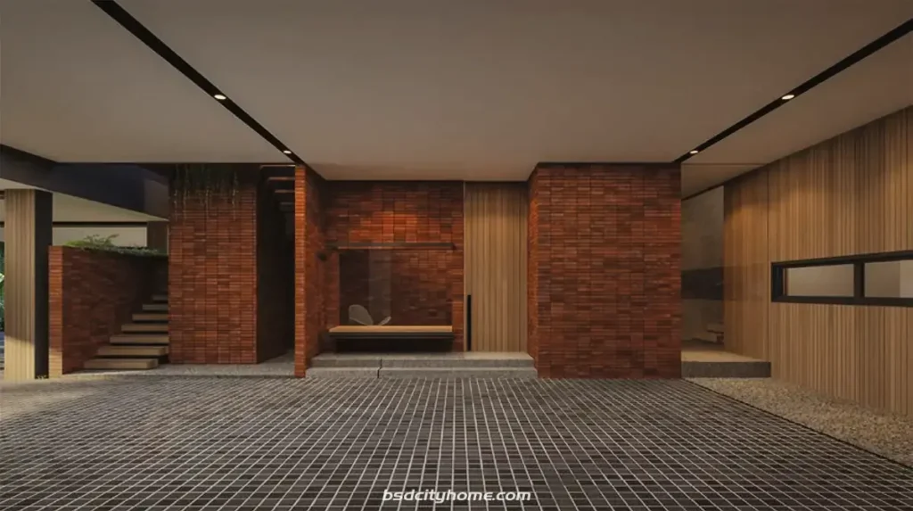 Area Parkir Rumah Damara Village