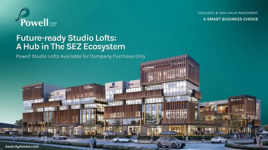 Powell Studio Loft BSD Khusus Konsumen Perusahaan