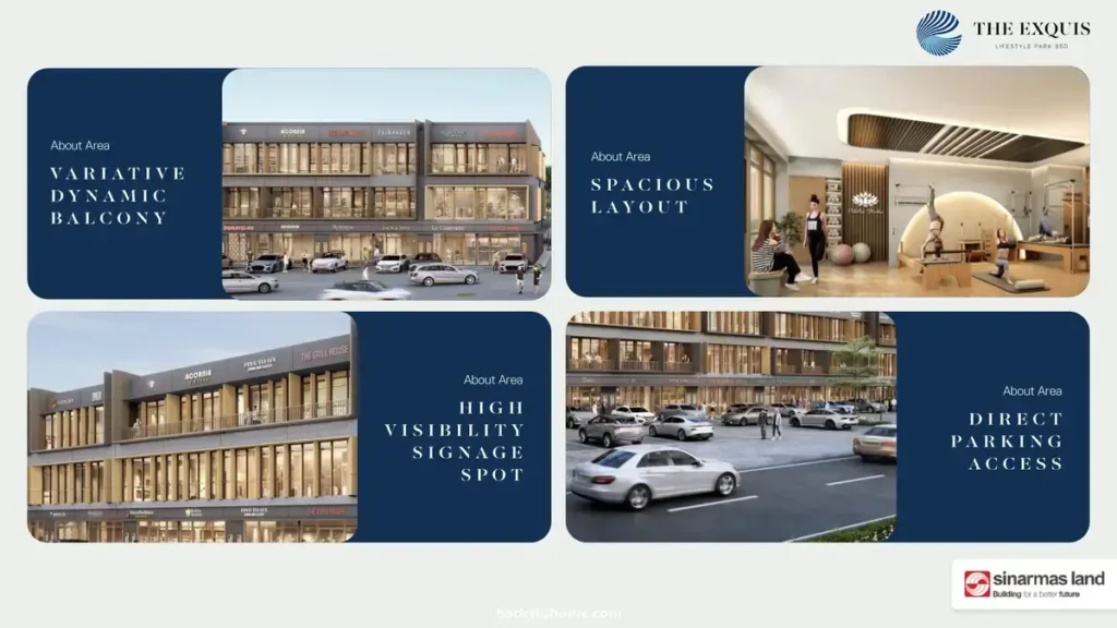 Fitur Ruko The Exquis BSD