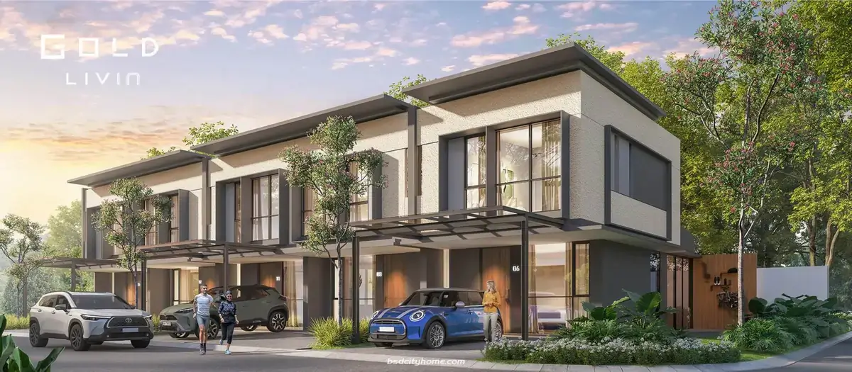 Rumah Park Serpong Gold Tops Livin