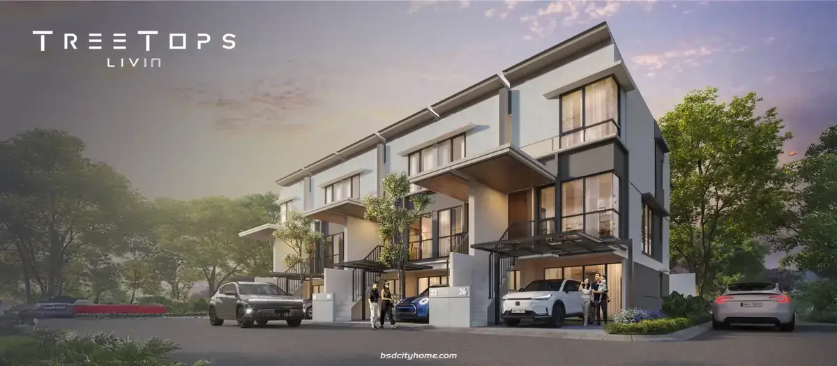 Rumah TreeTops Livin Park Serpong