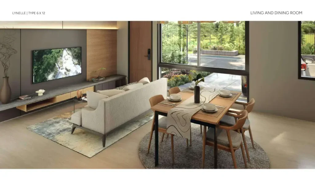 Rumah Lynelle Vireya BSD T6 - Living Dining Room