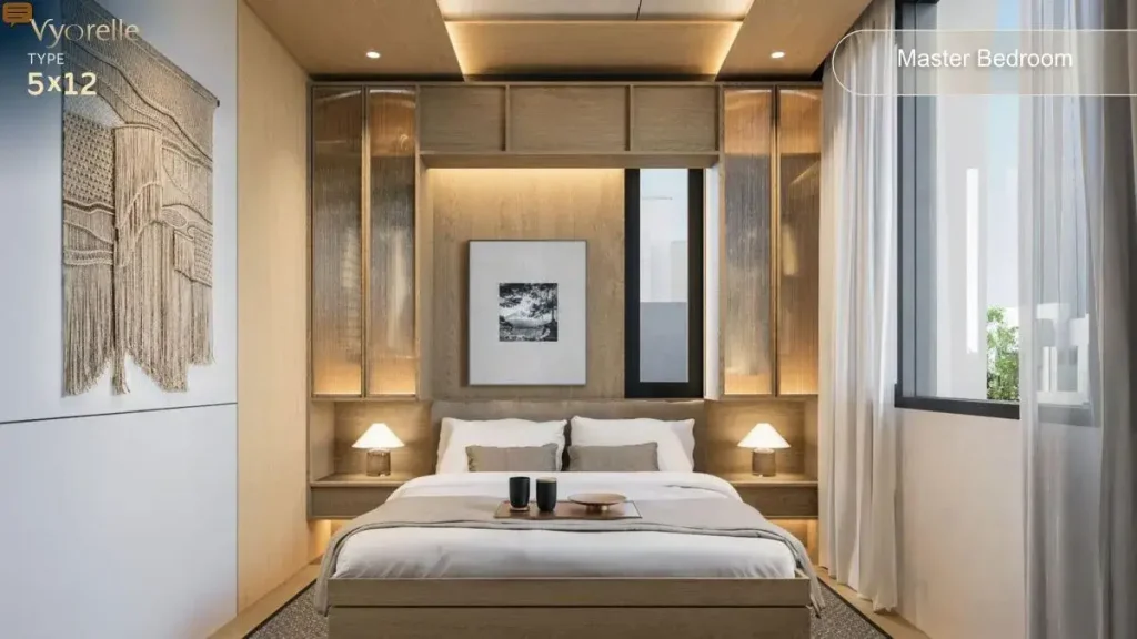 Master Bedroom Rumah Vyorelle 5x12