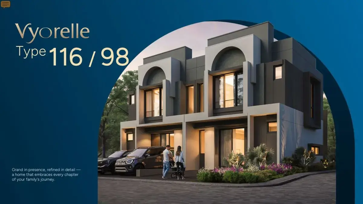 Rumah Vyorelle BSD Tipe 116