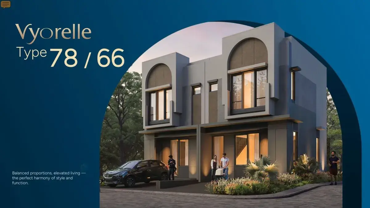 Rumah Vyorelle BSD Tipe 78