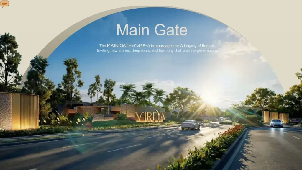 Gerbang Utama Vireya BSD