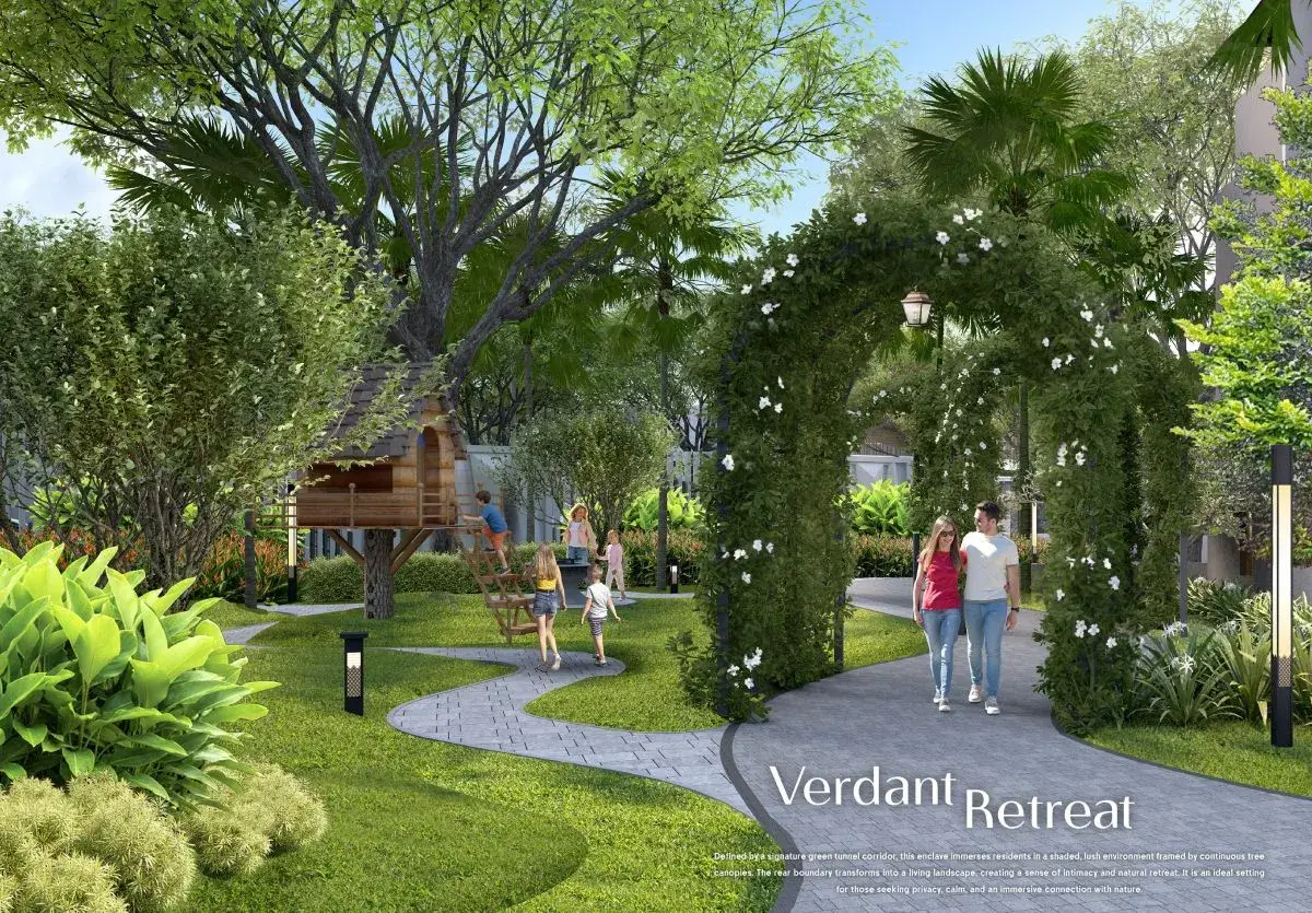 Matera Lakeside Paramount Serpong - Green Tunnel